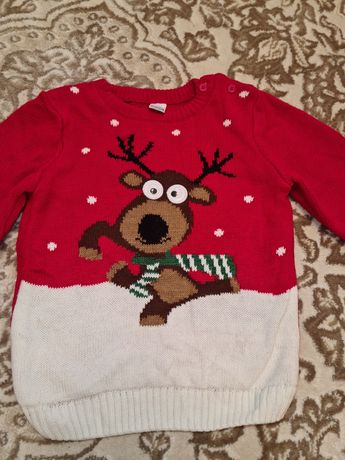 Різдвяний светрик, кофта новорічна, светр новорічний