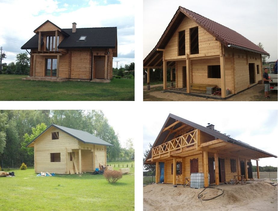 Bal drewniany 18x22 cm, Dom z Bali - 96zł brutto 1mb