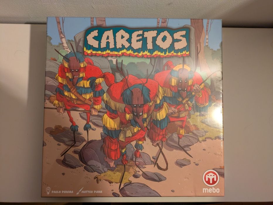 NOVO e SELADO - Jogo Tabuleiro Caretos