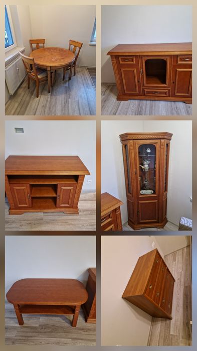 Zestaw mebli do salonu i jadalni