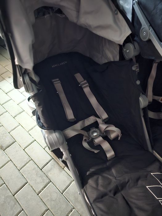 Wózek bliźniaczy/rok po roku typ parasolka  MACLAREN JAK NOWY