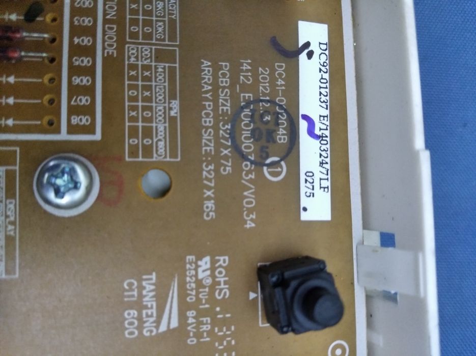 Programator sterownik pralki Samsung