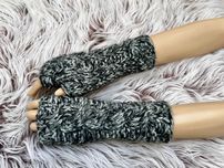 Mitenki z alpaki, handmade, rękodzieło bardzo ciepłe i miękkie