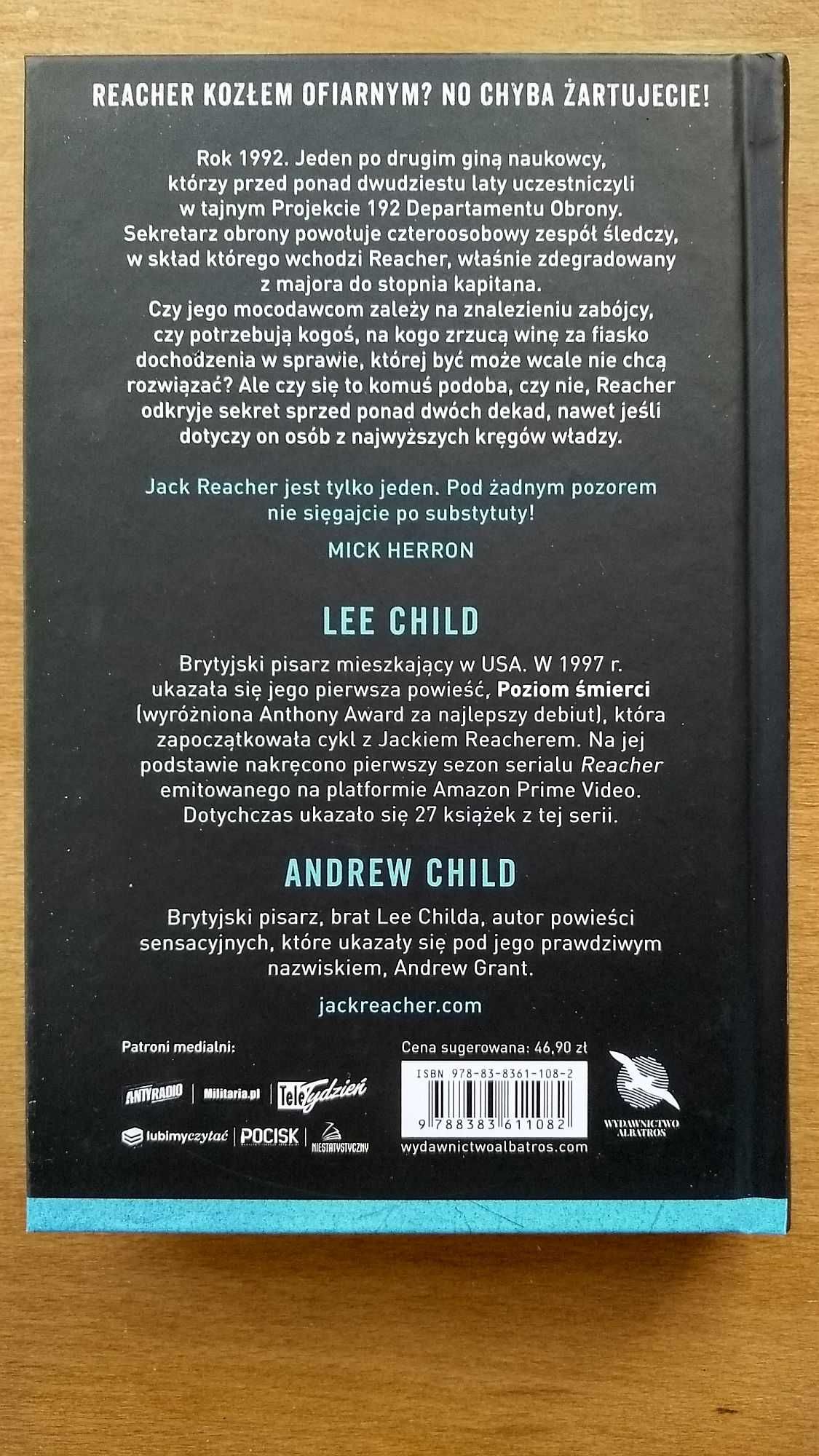 Andrew & Lee Child | SEKRET | książka | NOWA