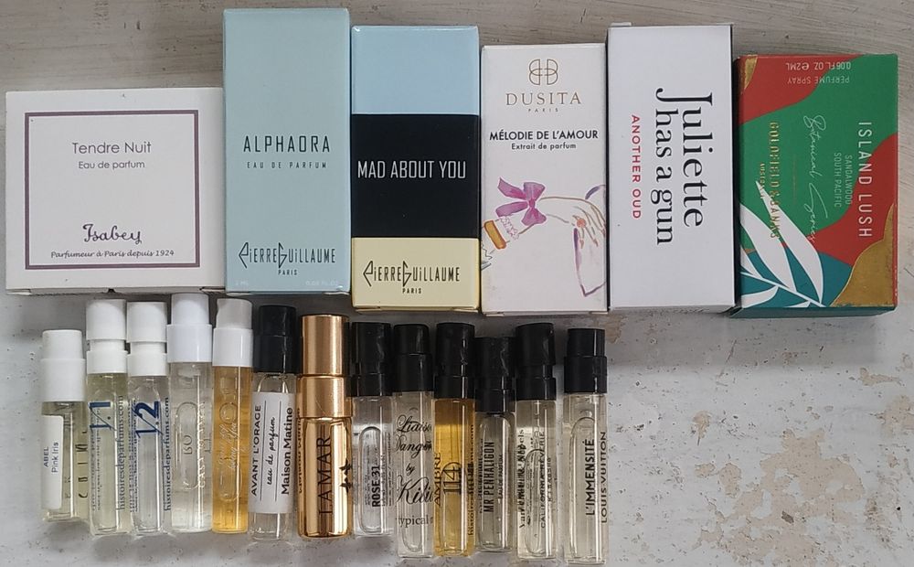 Isabey, Pierre Guillaume, Dusita, Juliette has a gun, Kilian, Le labo
