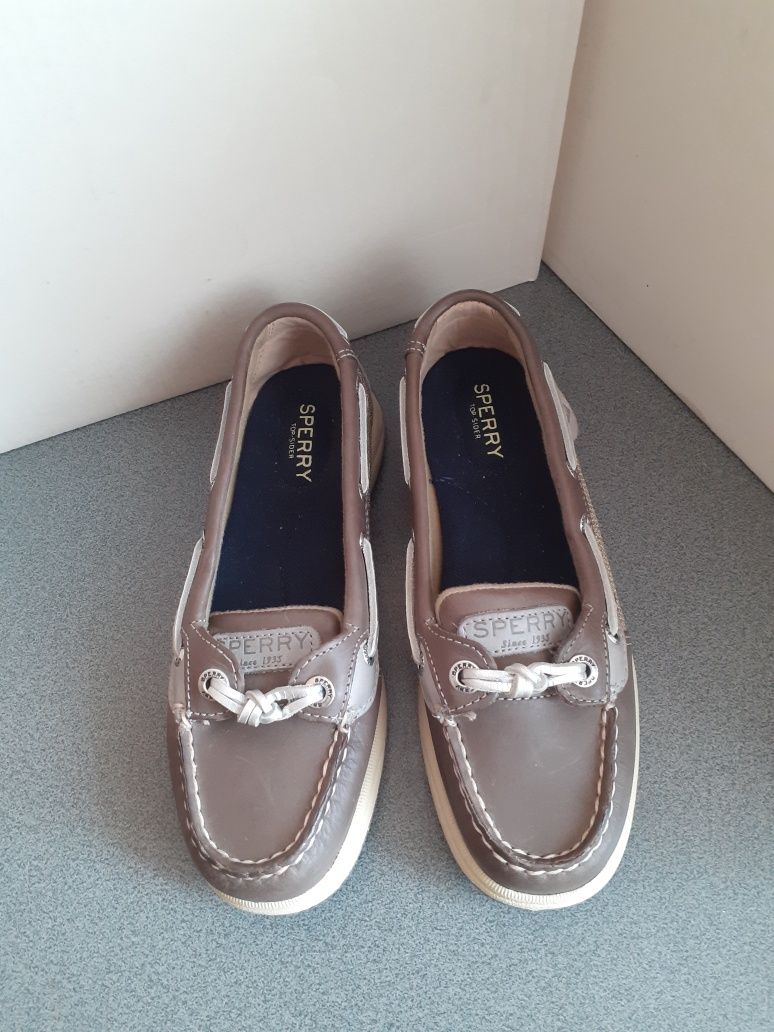 Sperry Top-Sider шкіряні мокасини топсайдери туфлі 35 р.