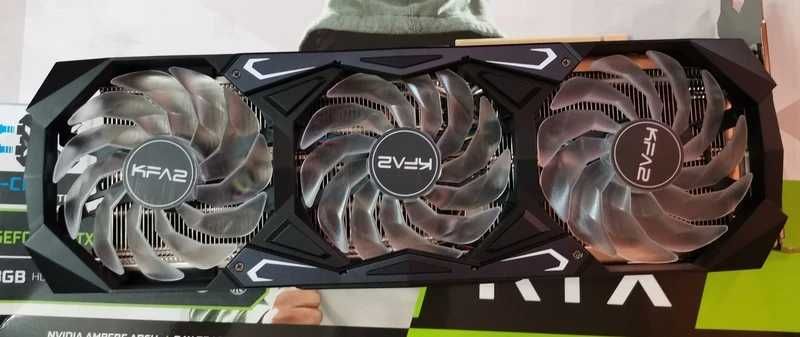 Відеокарта KFA2 GeForce RTX 3070 Ti SG 8G, б/У, робоча
