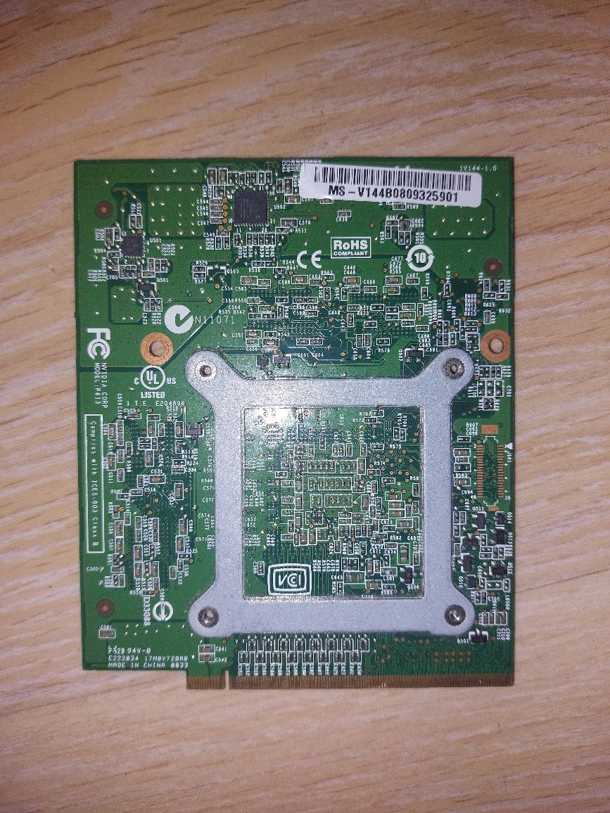 KARTA GRAFICZNA GeForce 9700M GT VG.9EG06.001 MXM do laptopa