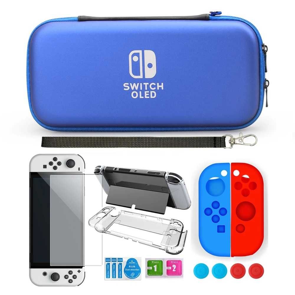 Нінтендо Свіч Олед Кейс сумка. Чохол на Nintendo Switch Oled. Скло