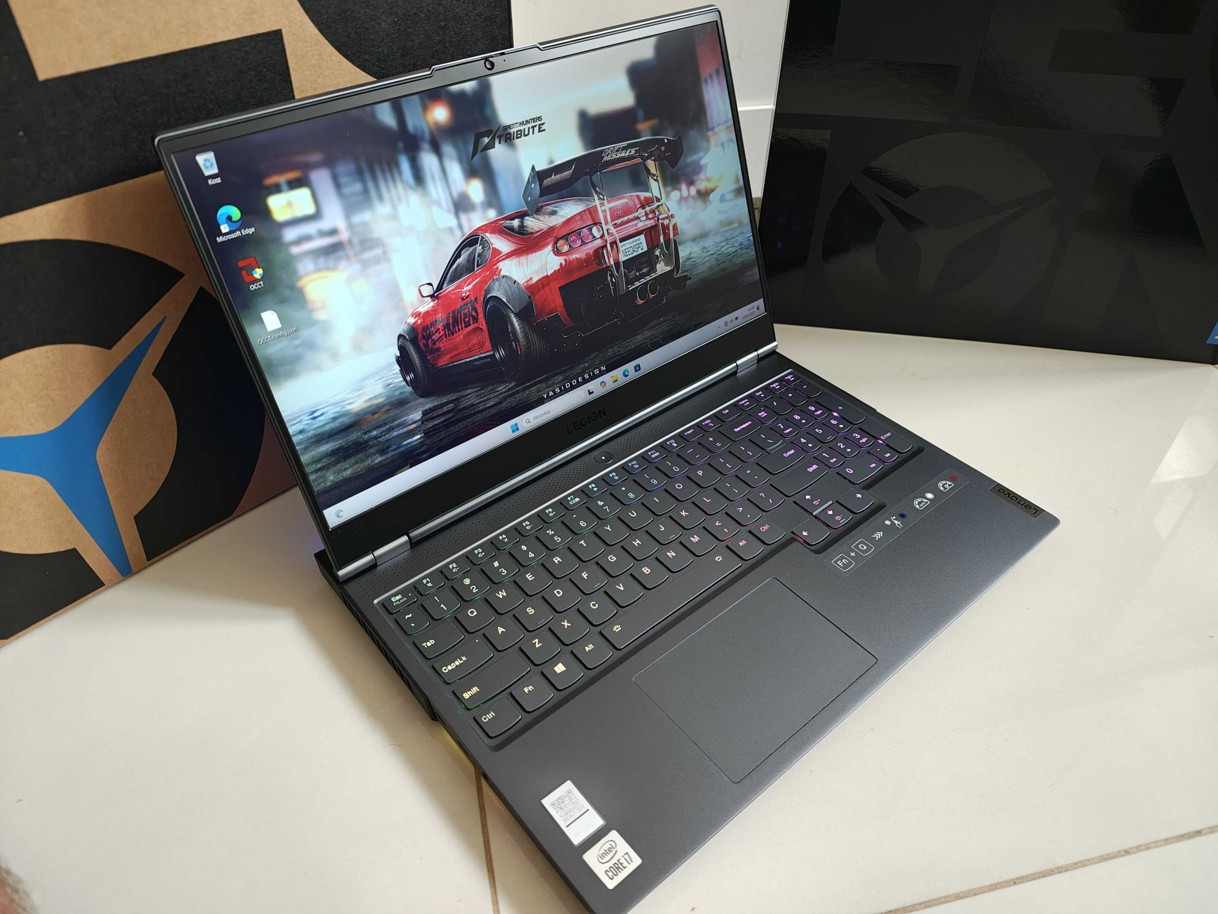 GAMINGOWY Laptop LENOVO 15.6"240Hz i7 12x5.00Ghz,20GBDDR4,RTX2070-8GB