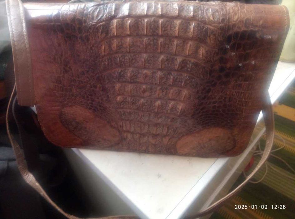 Сумка кожа крокодила