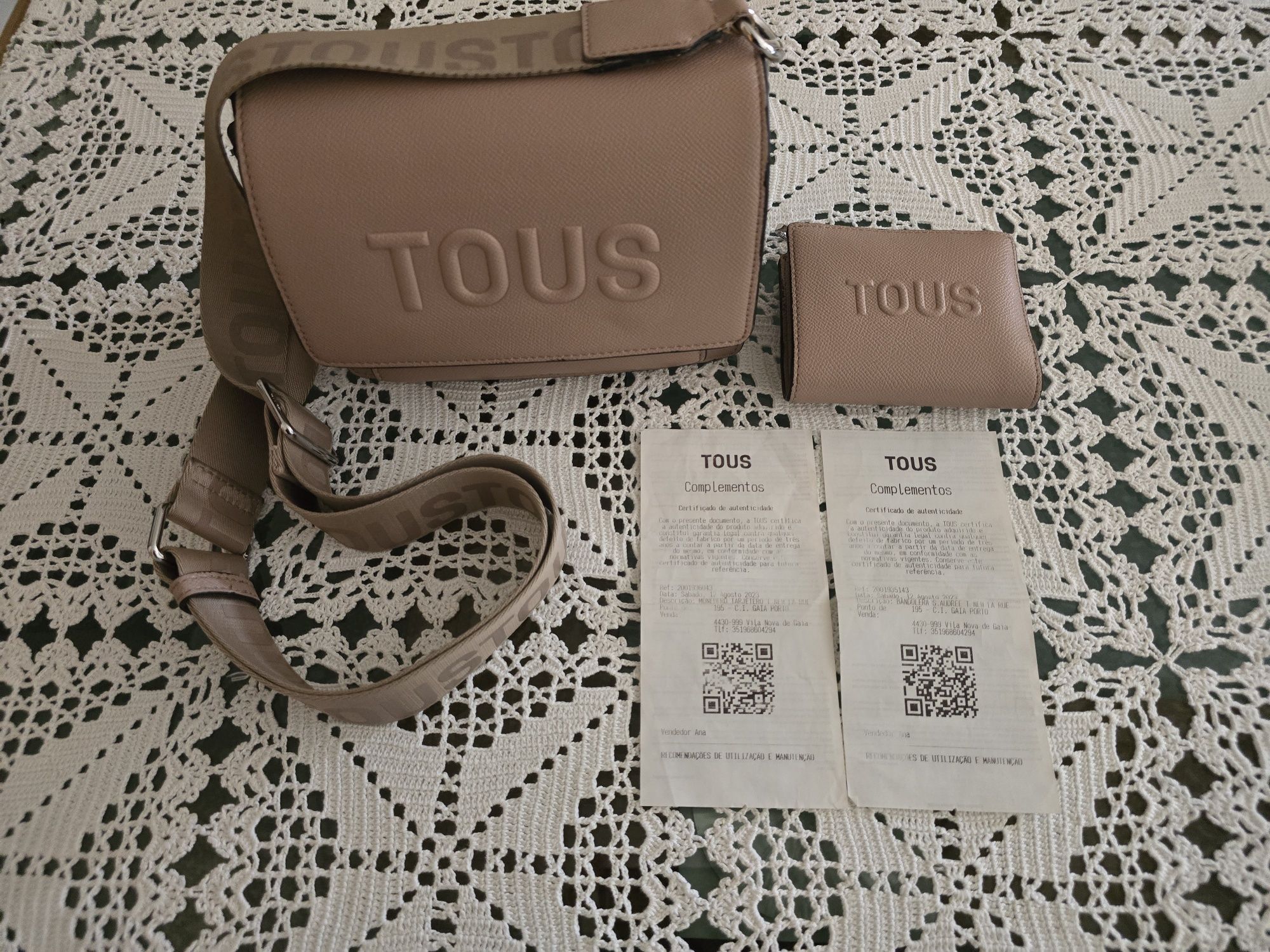 Mala + Carteira Tous