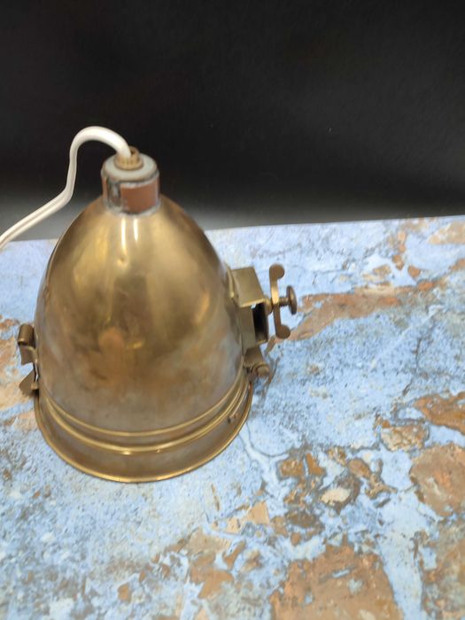 Loft Lampa - Mosiądz - Sygnowana - Unikat - Design - Ciekawa 2995