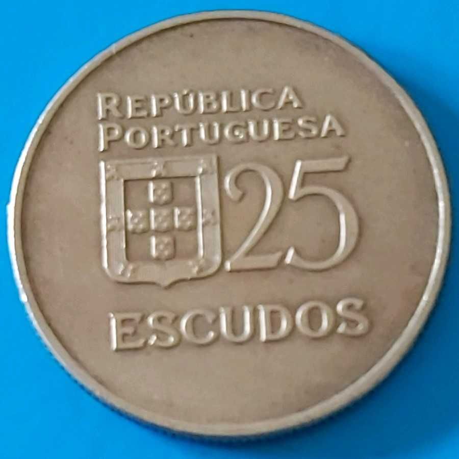 25$00 de 1984 Republica Portuguesa, Liberdade  Democracia