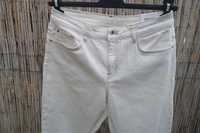 ORSAY białe ecru proste jeansy modne straight Nowe 40/L