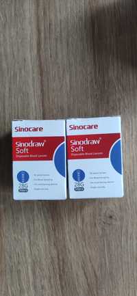 Lancety Sinocare Sinodraw Soft 2szt/50sz