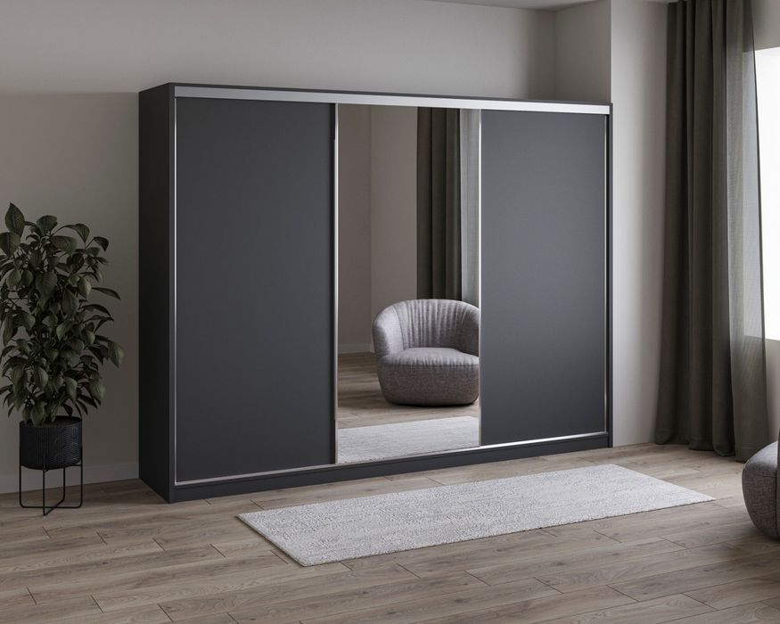 Szafa przesuwna 270 cm stylowa PROMOCJA