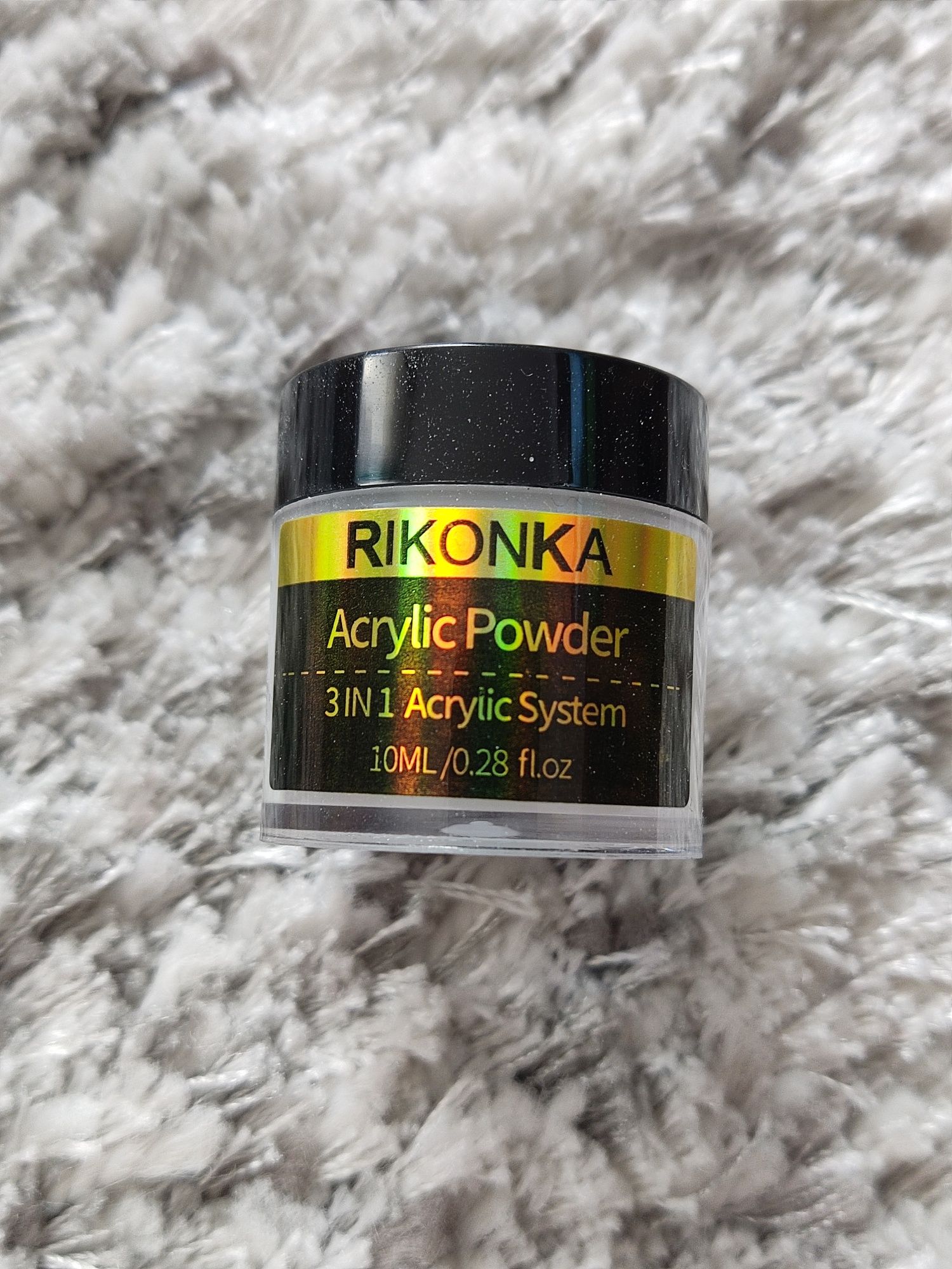 Nowy proszek akrylowy rikonka 6 akryl 10 ml fluorescencyjny manicure