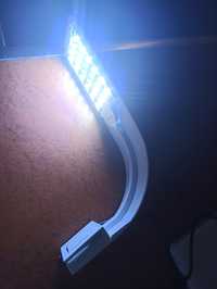 Lampka LED oświetlenie do akwarium 10W nowa krewetkariun