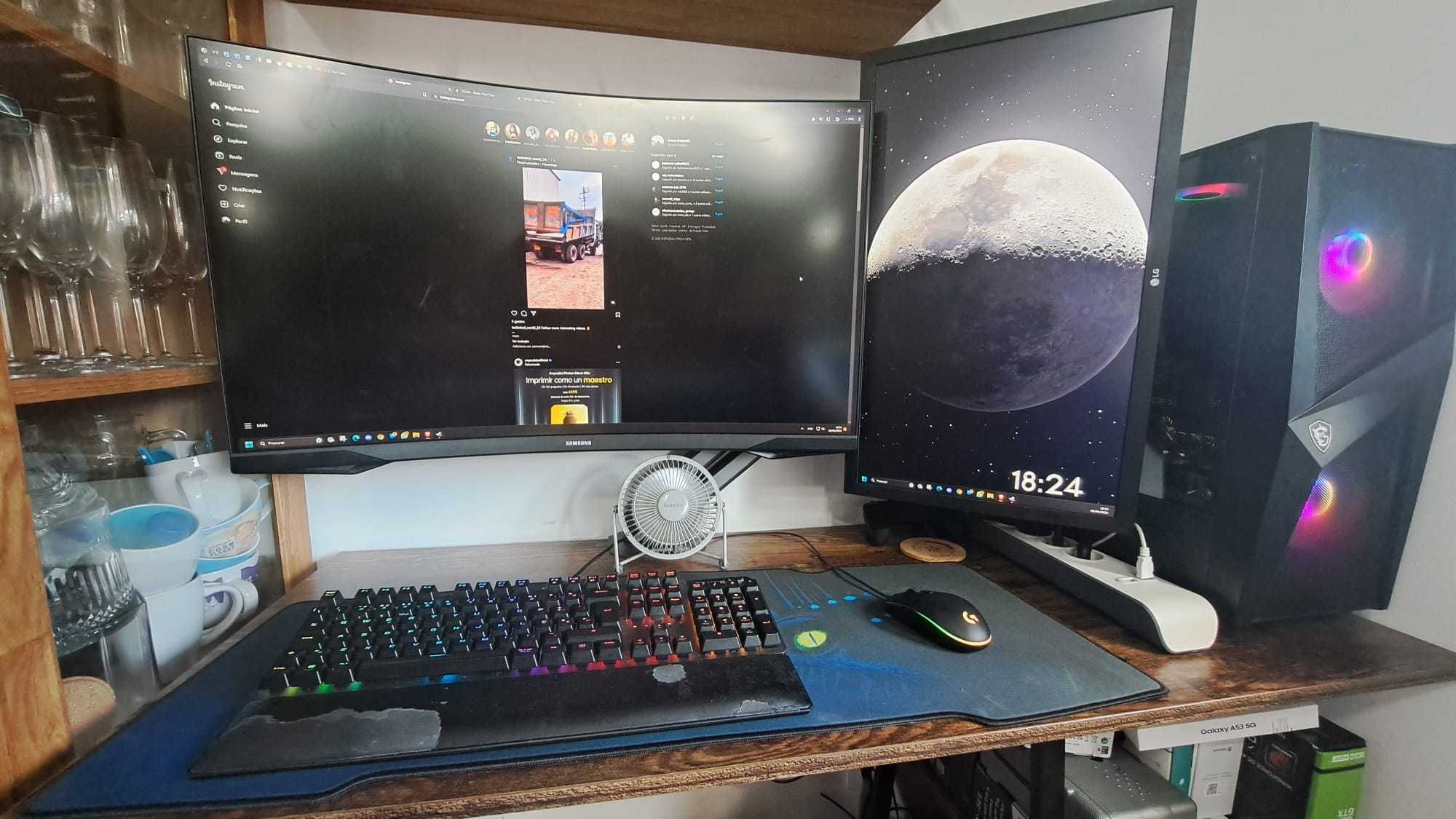 Monitor Samsung Odyssey G5 32” 144Hz Curvo