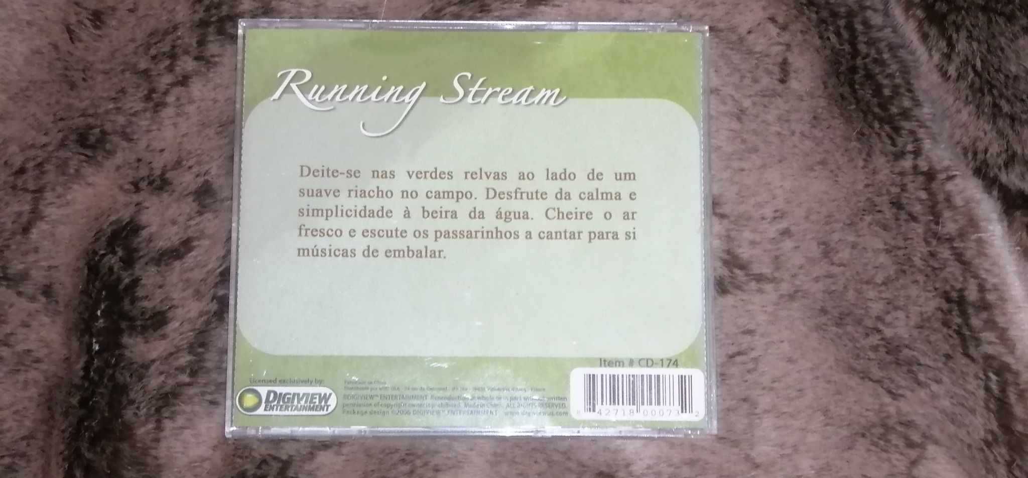 CD Mind Therapy "Running Stream" - excelente estado