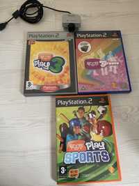 Jogos PlayStation 2 - eye toy (câmara incluída)