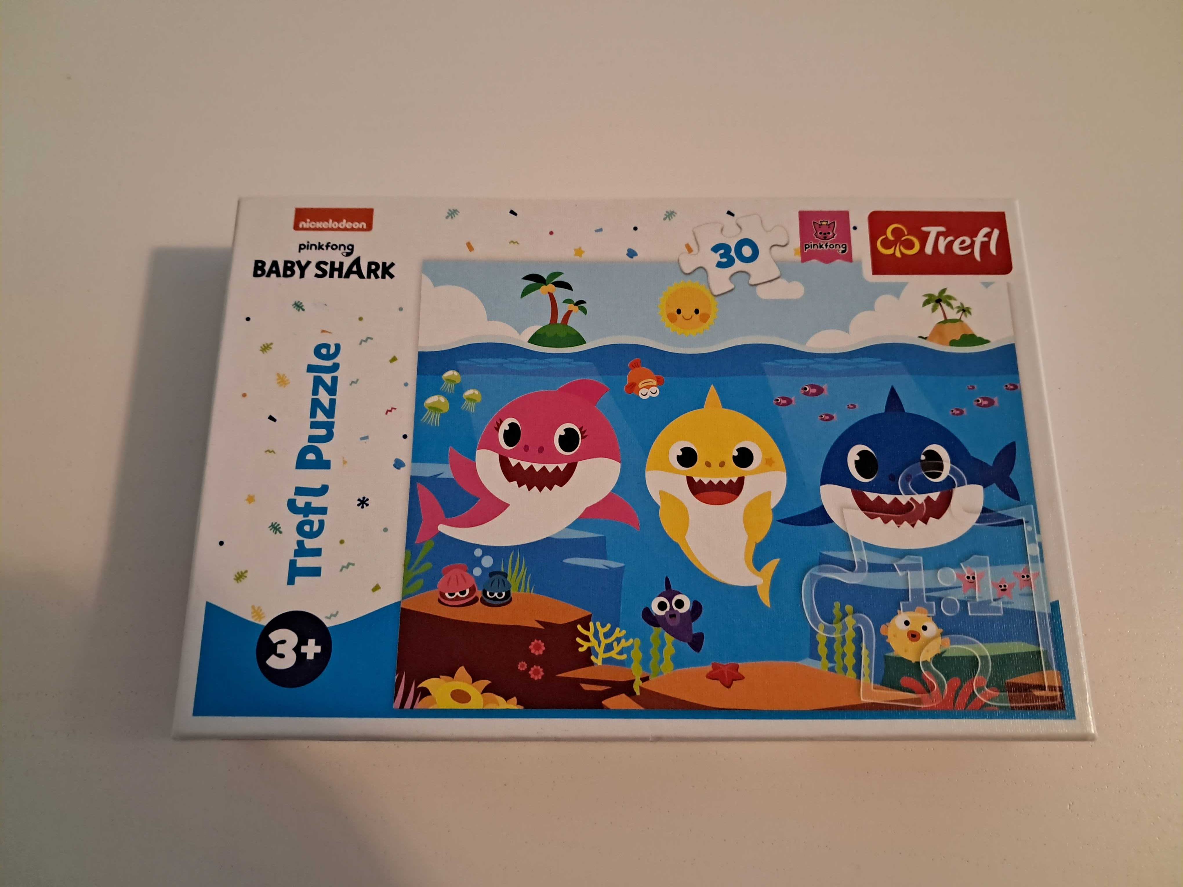 TREFL puzzle Baby Shark Podwodny świat rekinów 30 el.