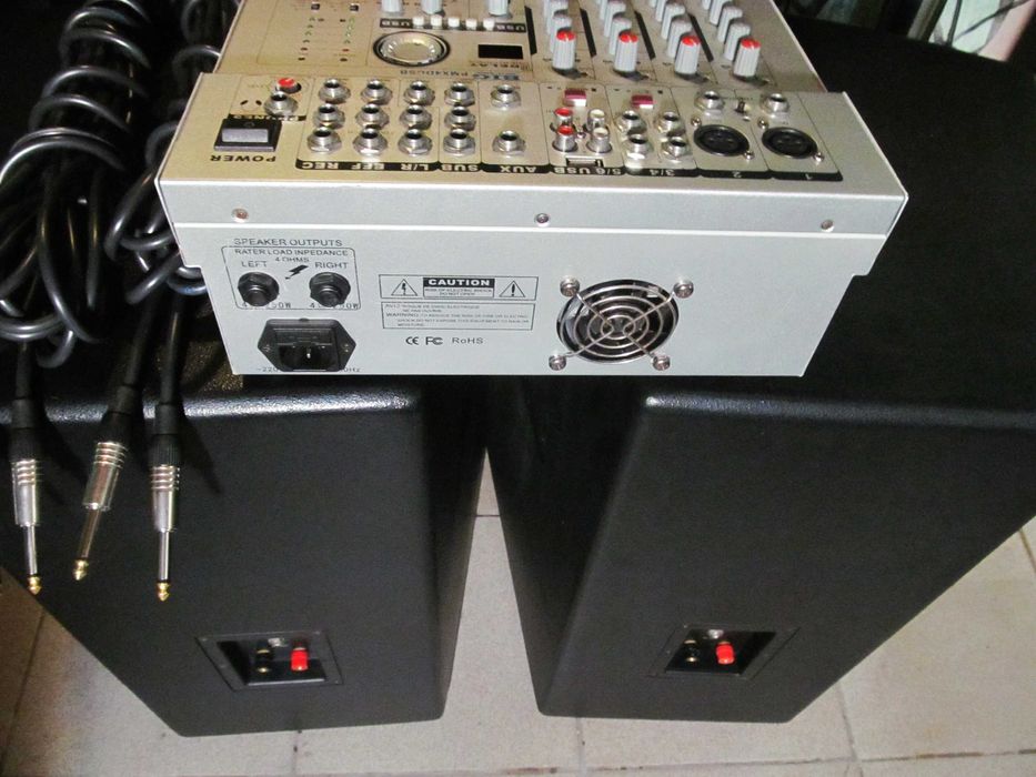 Комплект Активный пульт + Колонки. 500 W.