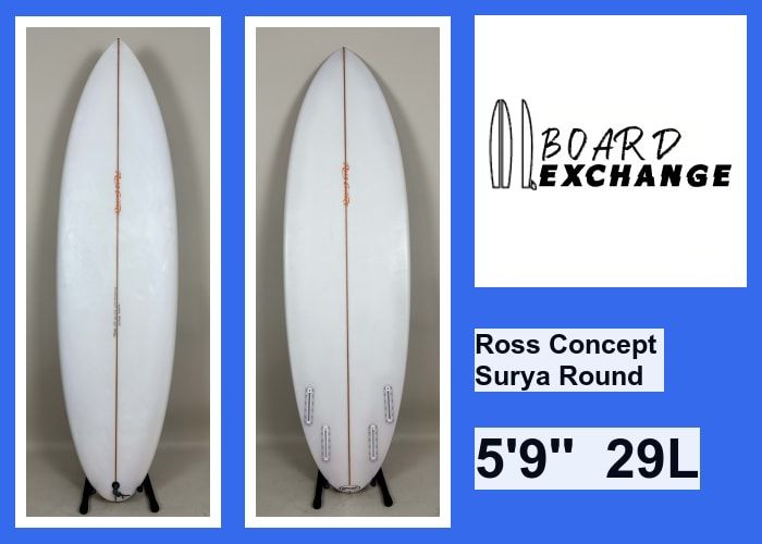 Prancha de Surf - Ross Concept  Surya Round  5'9'' | 29 L