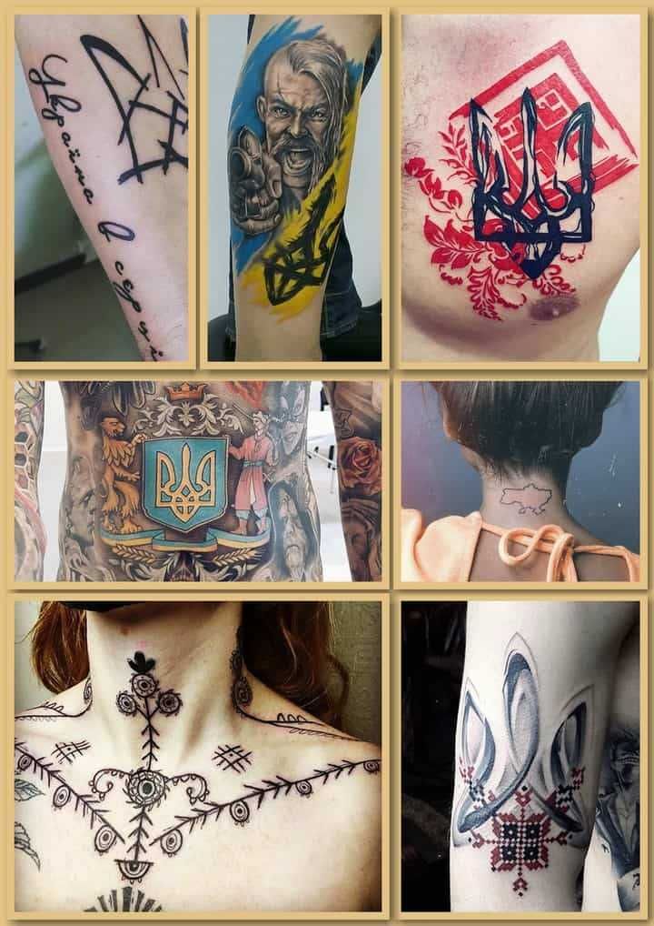Таттоо, татуировки, татуювання.