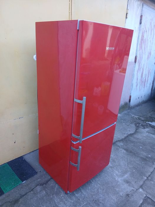 Lodówka firmy SEVERIN z osobnym zamrażalnikiem energooszczędna A++.