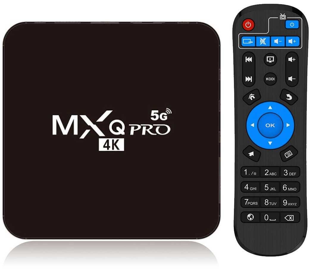 TV BOX MXQ PRO 2Gb/16Gb Smart Android 9 KODI MENU PL Telewizja