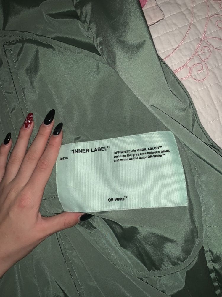плащ off white оригінал