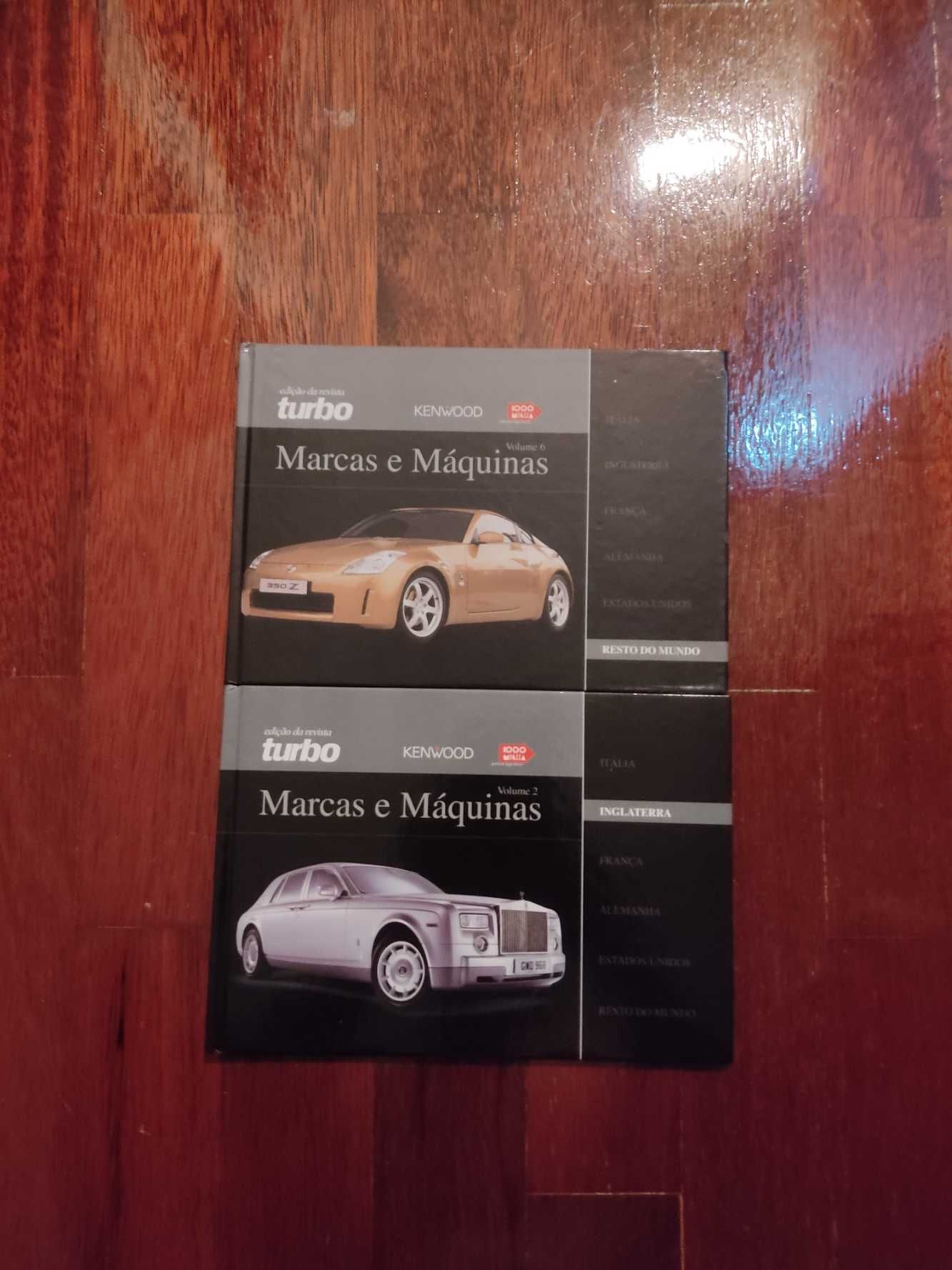 Livros "Turbo - Marcas e Máquinas"