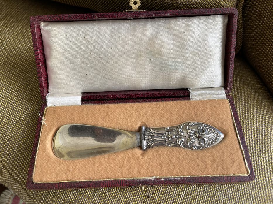 Calçadeira em prata Portuguesa