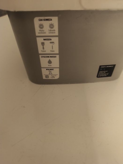 Farba do płytek easy hydro bariera 2l, kość słoniowa