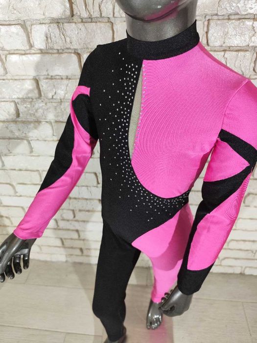 Комбінезон гімнастика для змагань. Комбинезон трико гимнастика 122-176
