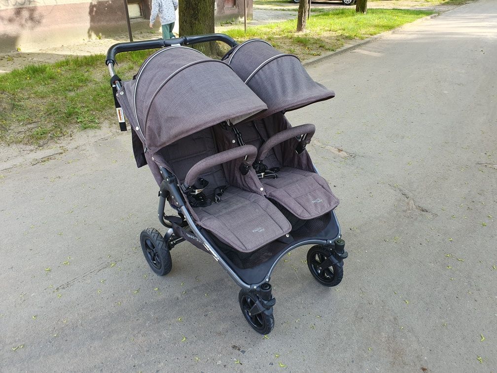 Valcobaby Snap Duo Sport Tailormade Charcoal wózek podwójny