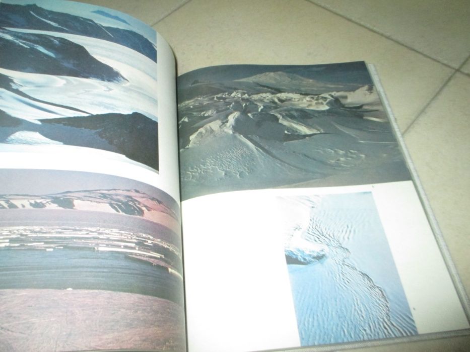 Livro Geografia Fotografia Antárctica