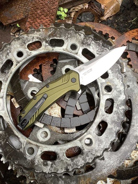 Брелок EDC компактний складень фліппер Kershaw Link 1776OLSW Assisted