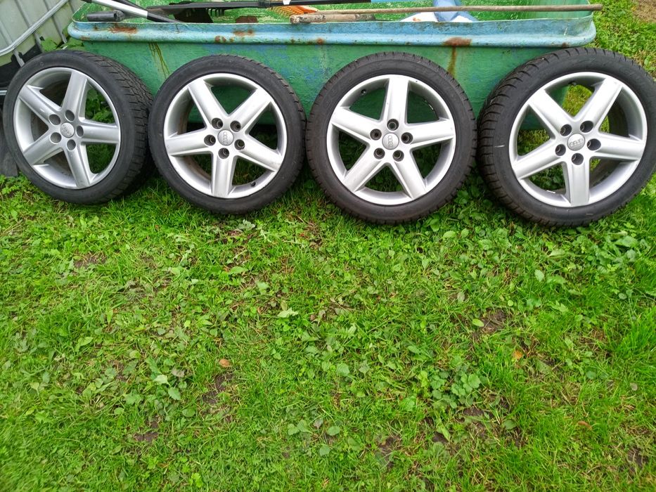 Alufelgi 17 cali 5x112 opony zimowe
