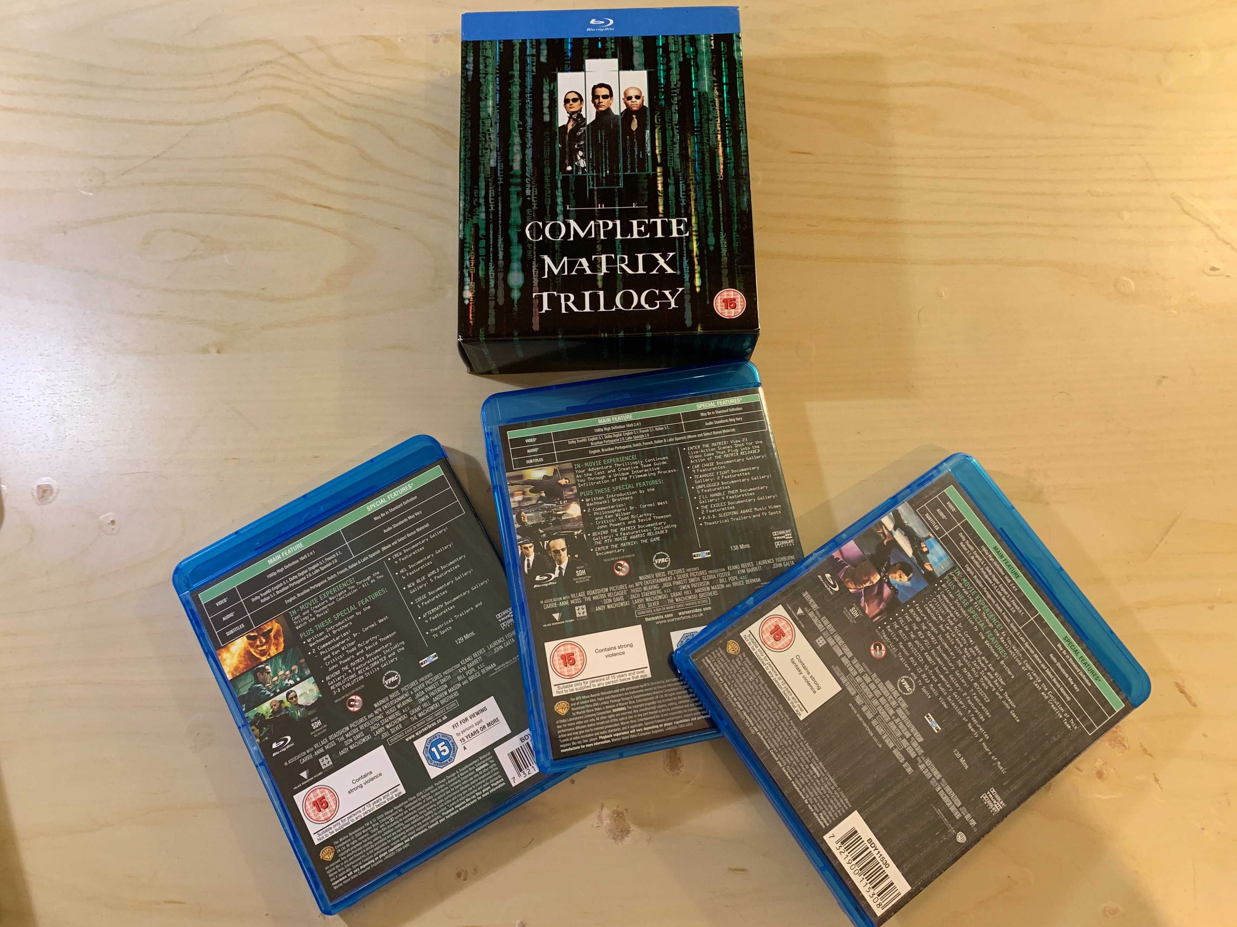 Complete Matrix Trilogy - Blu-ray