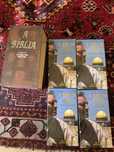 Set 4 VHS A Bíblia Charlton Heston
