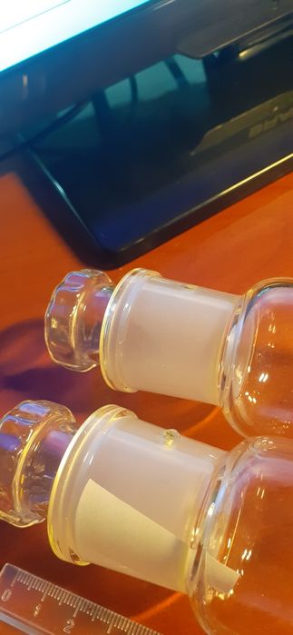 Химические пробирки новые колбы воронка лейки делительная фирмы bomex