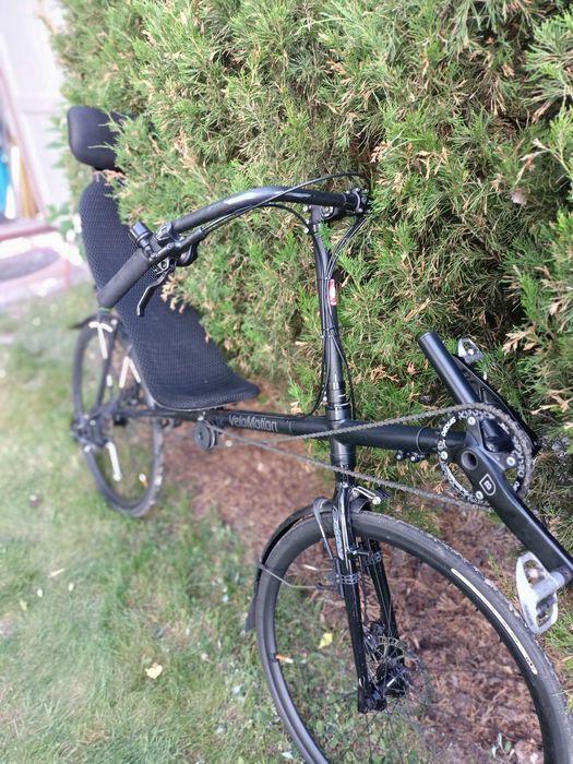 Rower poziomy Velomotion koła 28" szybki, lekki, 27 biegów