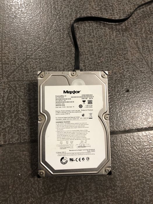 Винчестер Maxtor DiamondMax 23 1 tb