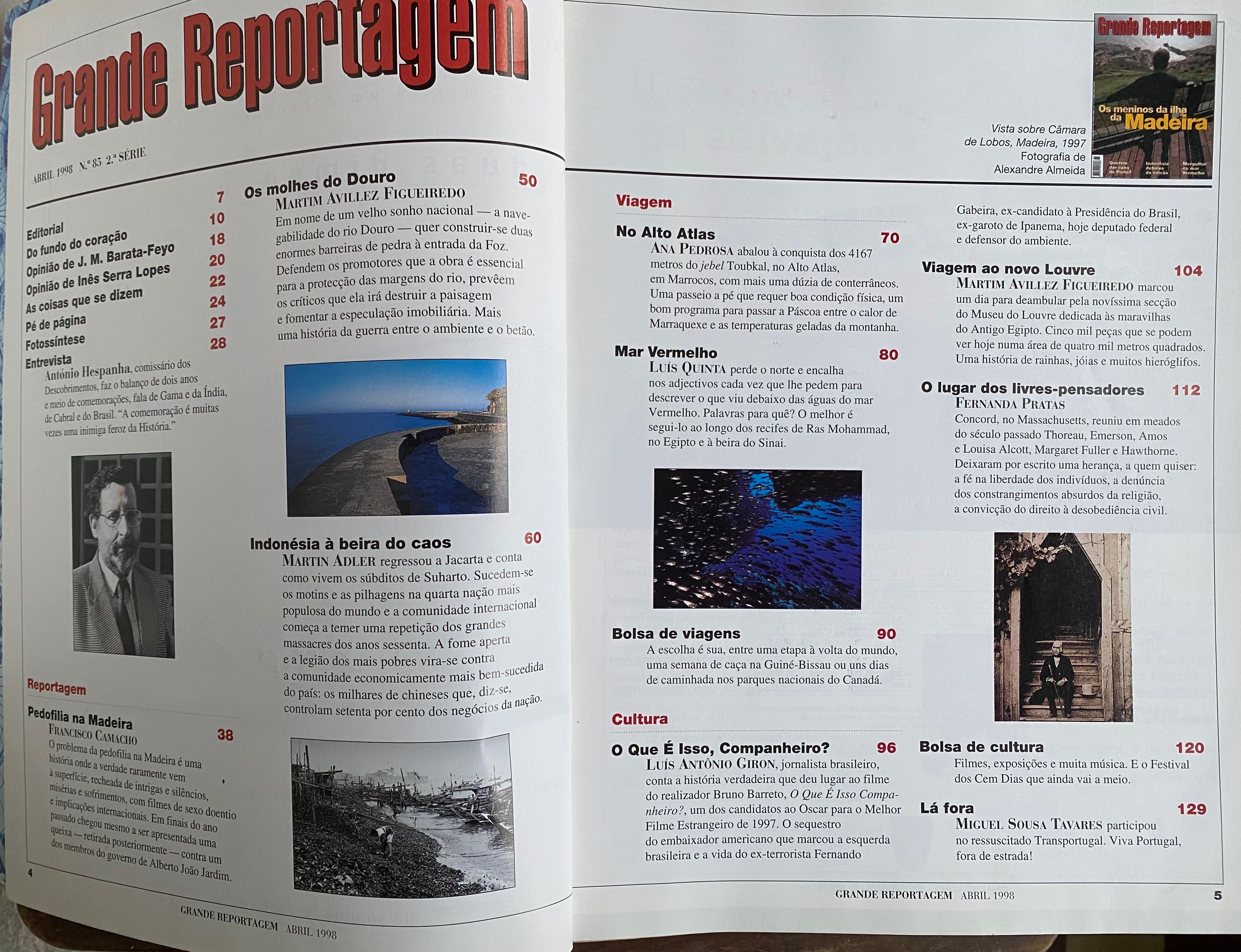 Lote 7 Revistas “Grande Reportagem”