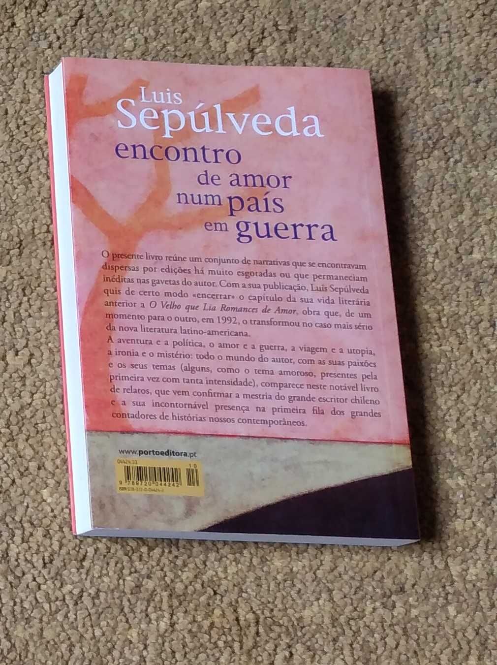 Encontro de Amor num País em Guerra de Luís Sepúlveda