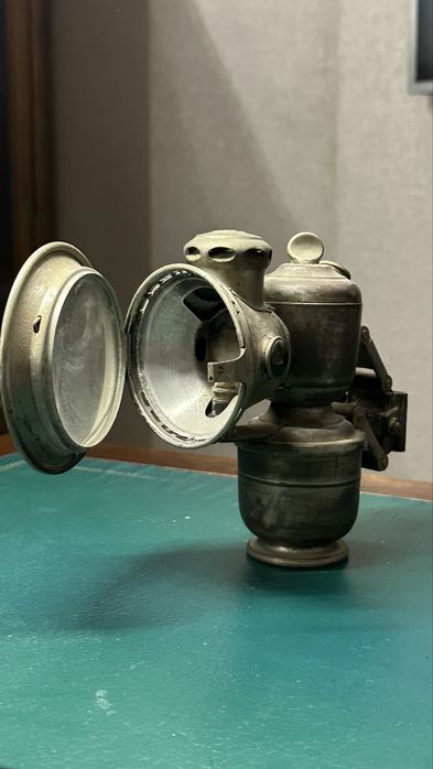 Farol a carbureto para Bicicleta