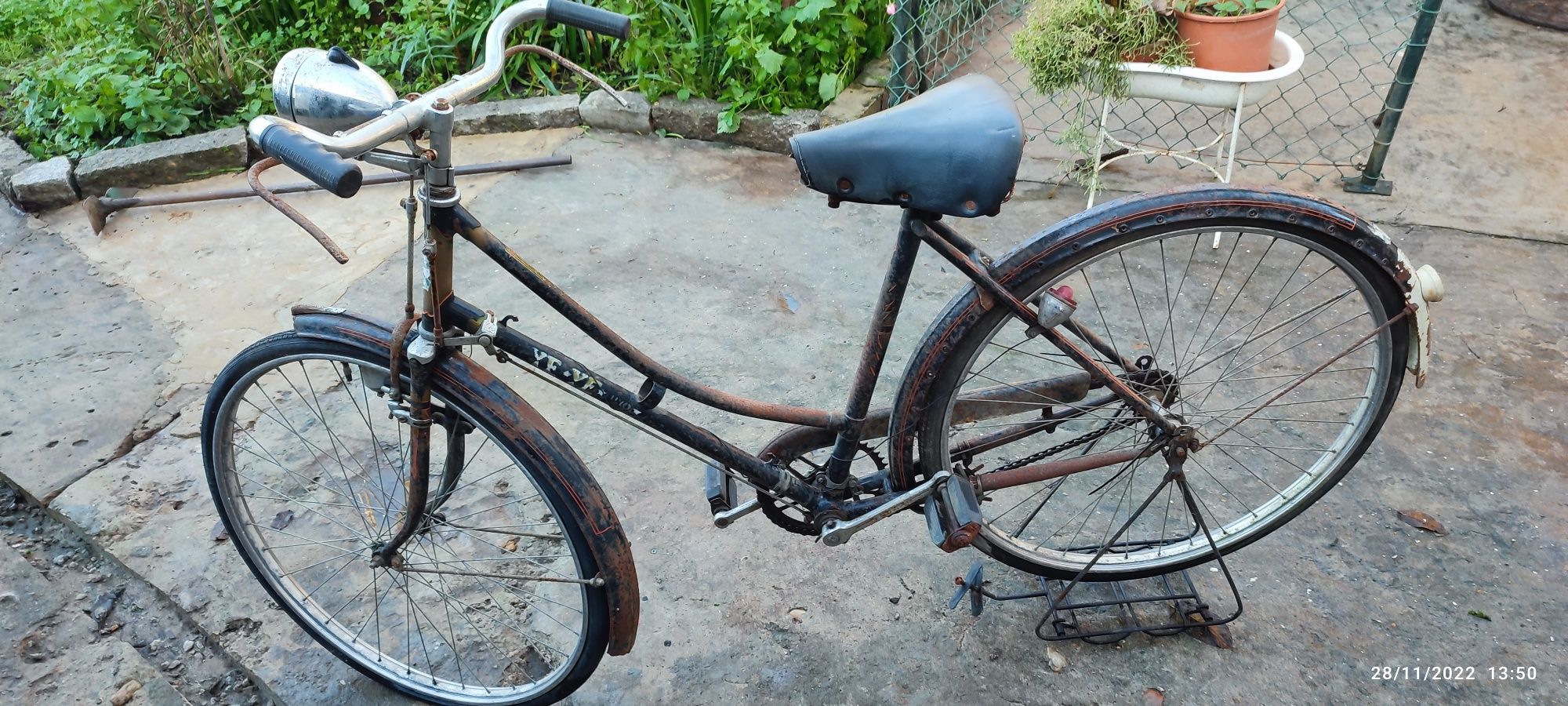 Bicicleta antigo para restauro